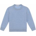 Jerséis azules de jersey de punto infantiles con logo Dolce & Gabbana 