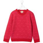 Jerséis rojos de lana de lana infantiles Gucci 8 años 