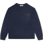 Jerséis azules de jersey de punto infantiles rebajados con logo Dolce & Gabbana 6 años 