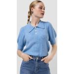 Camisetas azules de jersey de manga larga manga corta Vero Moda para mujer 
