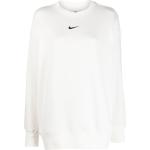 Jerséis blancos de poliester cuello redondo tallas grandes manga larga con cuello redondo con logo Nike talla XS para mujer 