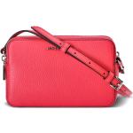 Bolsos satchel rosas de piel rebajados con logo Michael Kors Jet Set para mujer 