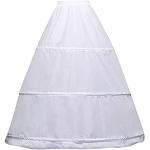 Faldas blancas de poliester rebajadas formales talla L para mujer 