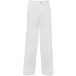 Jil Sander, Jeans anchos para mujeres White, Mujer, Talla: W28