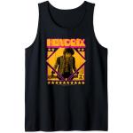 Jimi Hendrix Groovy Hendrix Logotipo Camiseta sin Mangas