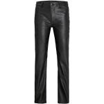 Pantalones negros de sintético de cuero rebajados informales JJXX talla M para mujer 