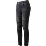 Jeans stretch negros de piel ancho W26 largo L30 transpirables John Doe talla M para mujer 