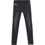 Jeans stretch negros de denim rebajados vintage John Doe raw talla S para mujer 