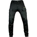 Pantalones negros de algodón de motociclismo ancho W26 largo L34 transpirables John Doe talla M 
