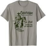 John Wayne Cowboy Courage en verde Camiseta