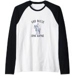 John Wayne Dios bendiga a los vaqueros Camiseta Manga Raglan