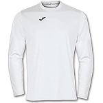 Camisetas deportivas blancas de poliester manga larga Joma talla S para hombre 