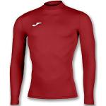 Camisetas térmicas rojas de poliester manga larga con logo Joma talla XL para hombre 