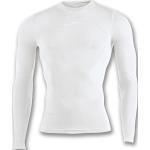 Camisetas térmicas blancas de poliamida manga larga con cuello redondo Joma Emotion talla XL para hombre 