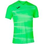 Camisetas deportivas verdes fluorescentes Joma Grafity para hombre 