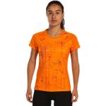 Camisetas deportivas naranja de piel rebajadas de punto Joma Elite talla S para mujer 