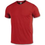 Camisetas rojas de algodón  manga corta con cuello redondo Joma para hombre 