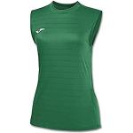 Joma Campus II - Camiseta de equipación para Mujer, Color Verde, Talla 2XS
