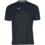 Camisetas deportivas negras de poliester Joma talla S para hombre 