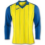 Joma Grada Camiseta de Manga Lara, Hombres, Multicolor (Amarillo/Azul Royal), 4XS-3XS