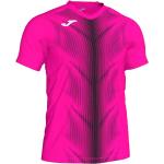 Camisetas infantiles rosas de tejido de malla rebajadas con logo Joma Olimpia 12 años 