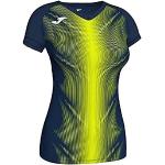 Camisetas amarillas fluorescentes de running tallas grandes Joma Olimpia talla XXL para mujer 