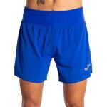 Shorts azules de poliester de running rebajados con logo Joma talla S para hombre 
