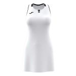 Vestidos blancos de tenis rebajados sin mangas con cuello redondo transpirables Joma talla XL para mujer 