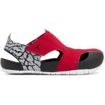 Sandalias rojas de goma de tiras Nike Jordan para mujer 