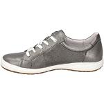 Sneakers bajas grises de cuero con tacón hasta 3cm informales Josef Seibel talla 36 para mujer 