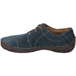 Zapatos derby azules de sintético con tacón hasta 3cm formales Josef Seibel talla 38 para mujer 