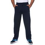 Pantalones azul marino de algodón de chándal rebajados tallas grandes con logo talla 7XL para hombre 