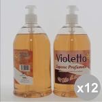 Jabón líquido multicolor con aceite de argán Violetta Violetta 