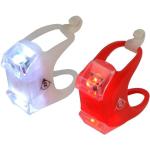 Juego de 2 luces LED para bicicleta - DUNLOP
