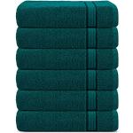 Juegos de toallas verdes de algodón 30x30 