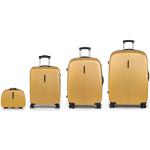 Set de maletas amarillas de 70l con aislante térmico Gabol Paradise para mujer 