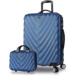 Set de maletas azul marino de goma de 13l con aislante térmico para mujer 