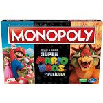 Hasbro - Juego de Mesa Monopoly basado en la película The Super Mario Bros - Incluye Token de Bowser