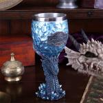 Copas azules de acero inoxidable de vino Juego de Tronos de 200 ml vintage 