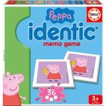 Juegos de memoria  Peppa Pig Educa Borrás infantiles 3-5 años 