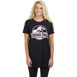 Jurassic Park Logo Camiseta, Negro (Black Blk), 38