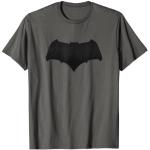 Camisetas grises de encaje con encaje  Batman con logo talla S para hombre 