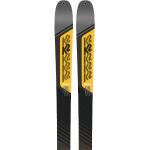 Esquís amarillos de madera rebajados K2 153 cm para mujer 