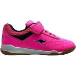 Sneakers rosa neón con velcro informales Kangaroos talla 36 para mujer 