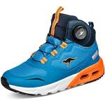 Zapatos deportivos naranja fluorescente informales Kangaroos talla 30 para niña 