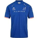 Kappa Camiseta Infantil Kombat Fernando Alonso BWT Alpine F1 Team Oficial Fórmula 1, Azul, 6 años