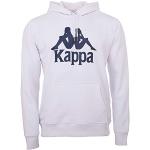 Sudaderas deportivas blancas de poliester con logo Kappa talla L para hombre 