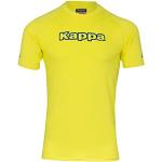 Ropa amarilla fluorescente de fútbol tallas grandes con logo Kappa talla 4XL para mujer 