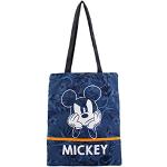 Bolsos azul marino de moda rebajados Disney Mickey Mouse para mujer 