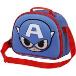Bolsa merienda azul rebajada Capitán América para mujer 